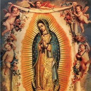 Imagem do manto de Nossa Senhora de Guadalupe, dado a São Juan Diego, o índio que a viu