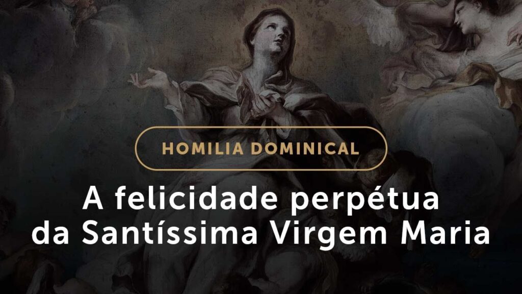 A felicidade perpétua de Nossa Senhora (Homilia Dominical.518: Solenidade da Assunção de Maria)