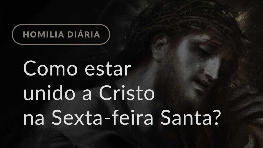 Como estar unido a Cristo na Sexta-feira Santa? (Homilia Diária.1138: Sexta-feira Santa)