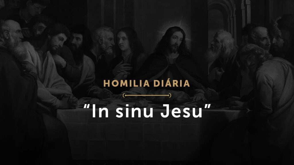 Homilia Diária: “In sinu Jesu” (1690: 22 de janeiro de 2021)