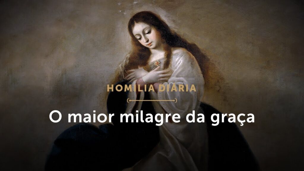 Homilia Diária | O maior milagre da graça (Solenidade da Imaculada Conceição)