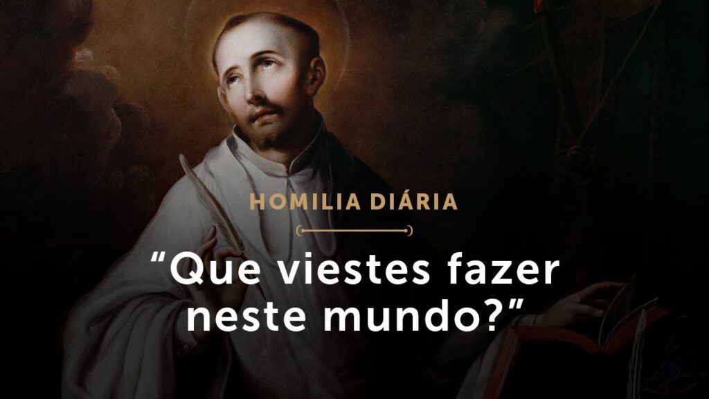 Homilia Diária | “Que viestes fazer neste mundo?” (Memória de São Bernardo de Claraval, Doutor)