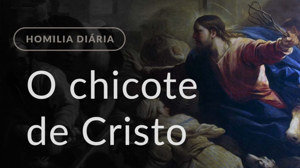 O chicote de Cristo (Homilia Diária.1012: Sexta-feira da 33.ª Semana do Tempo Comum)