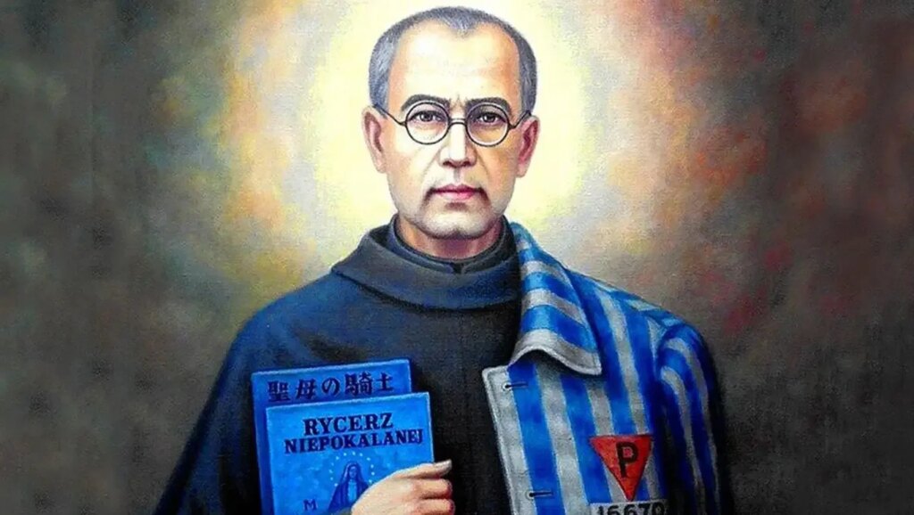 São Maximiliano Kolbe, junto com Nossa Senhora, soube levar luz a todos os corações