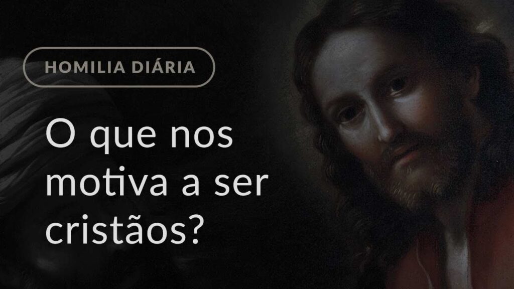 O que nos motiva a ser cristãos? (Homilia Diária.1399: Terça-feira 6.ª Semana do Tempo Comum)