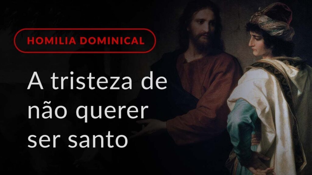 A tristeza de não querer ser santo (Homilia Dominical.422: 28.º Domingo do Tempo Comum)