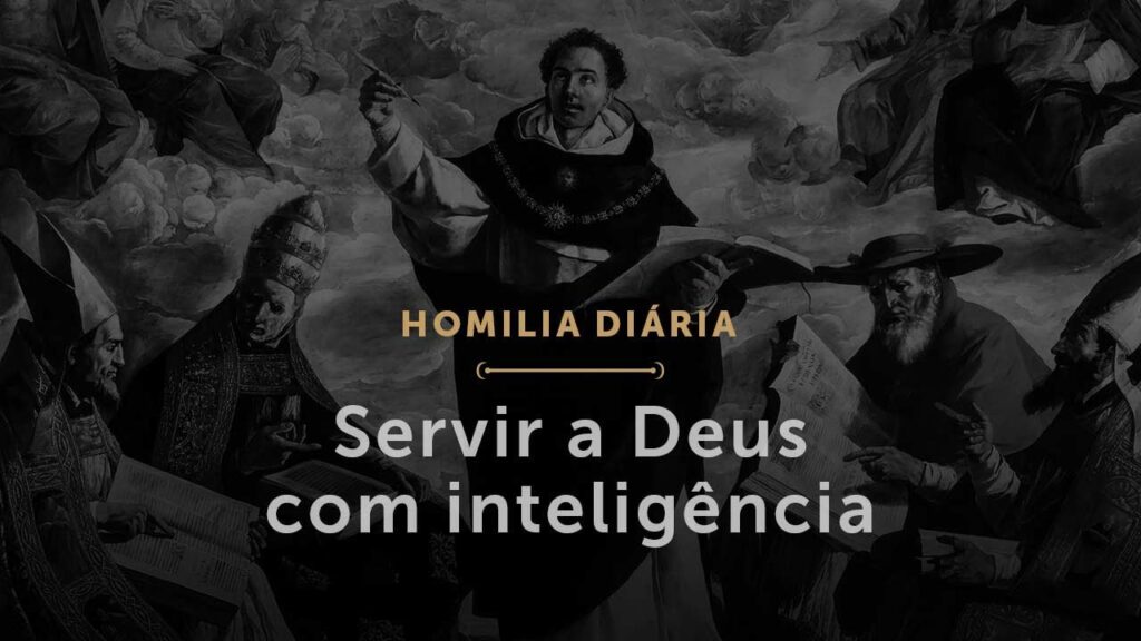 Servir a Deus com inteligência (Homilia Diária.1624: Sexta-feira da 31.ª Semana do Tempo Comum)