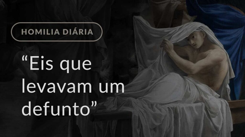 “Eis que levavam um defunto” (Homilia Diária.1267: Terça-feira da 24.ª Semana do Tempo Comum)