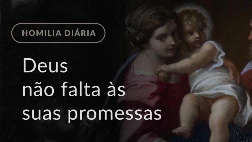 Deus não falta às suas promessas (Homilia Diária.1032: Segunda-feira da 3.ª Semana do Advento)