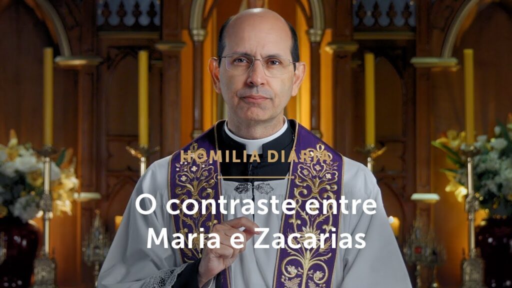 Homilia Diária | O contraste entre Maria e Zacarias (Quinta-feira da 3.ª Semana do Advento)