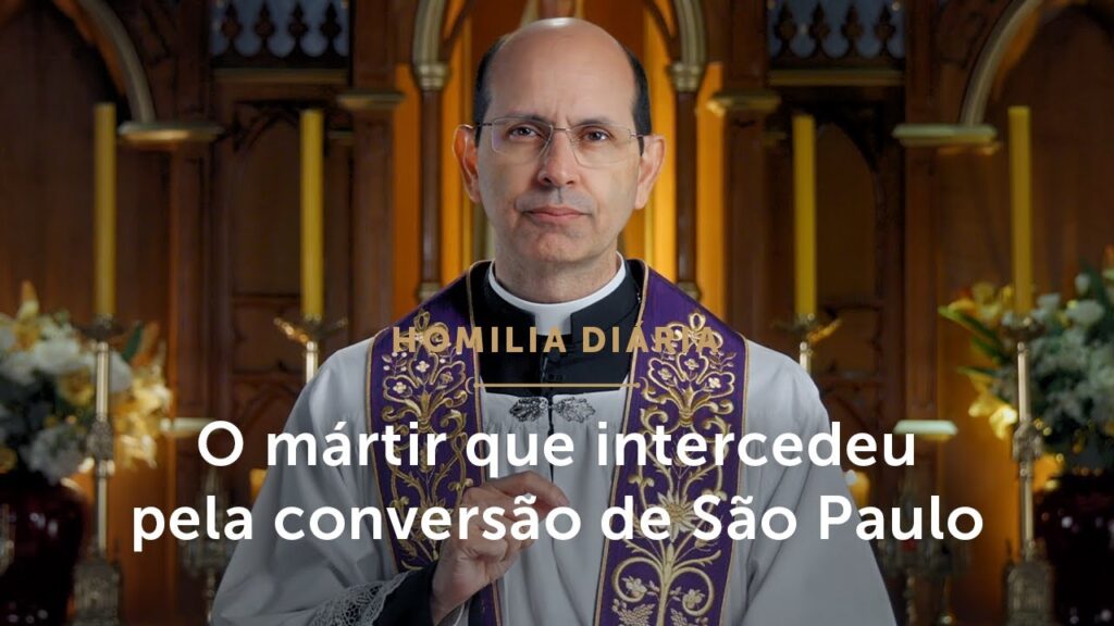 Homilia Diária | Santo Estêvão e a participação na Redenção de Cristo (Memória de Santo Estêvão)