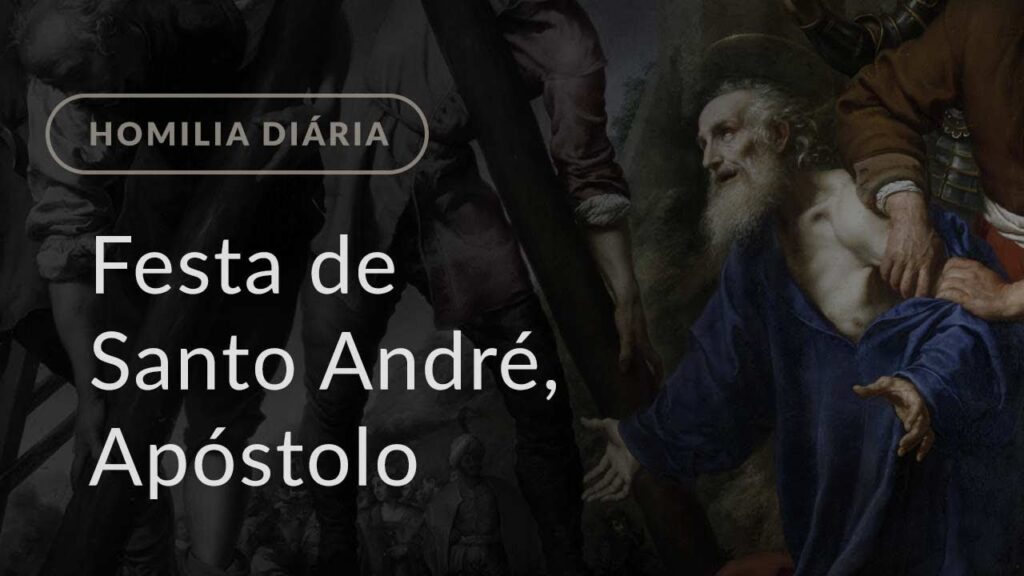 Festa de Santo André, Apóstolo (Homilia Diária.1331)