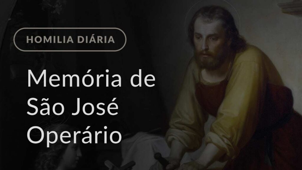 Memória de São José Operário (Homilia Diária.1148)
